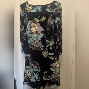 Style & Company Floral Print Tunic/Dress, Size M
